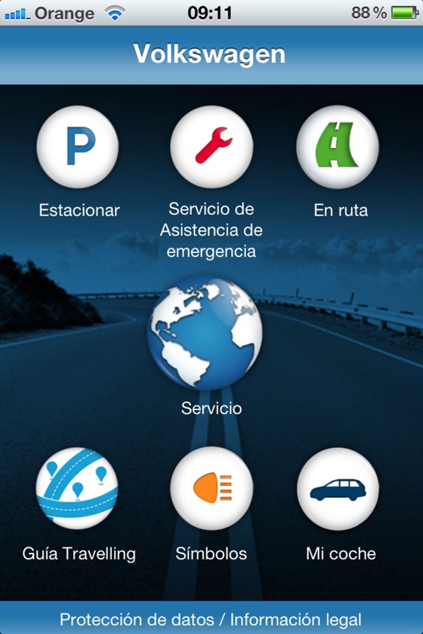 Volkswagen service app: asistencia al conductor desde el móvil